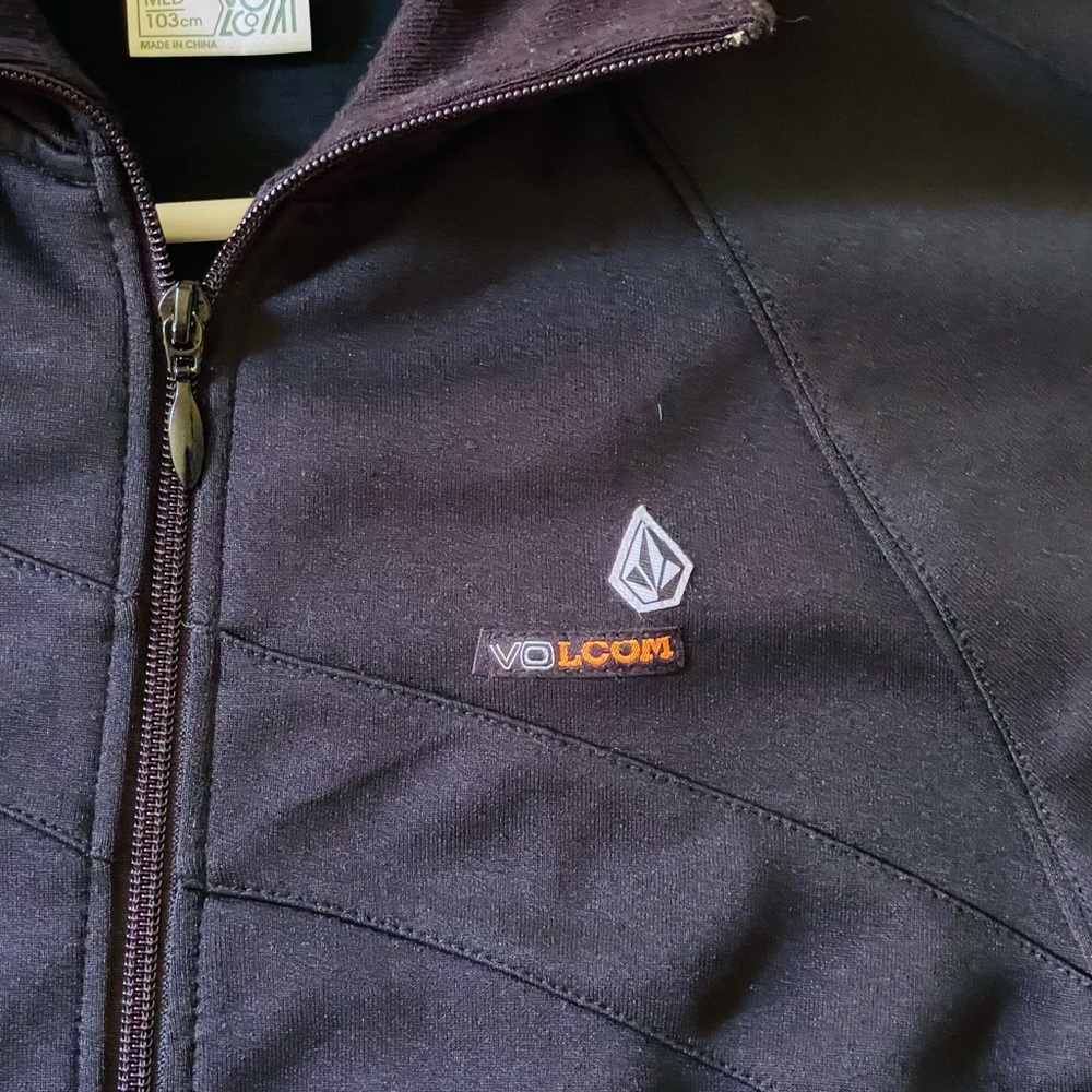 Volcom V-Line Track Jacket (medium, black)
